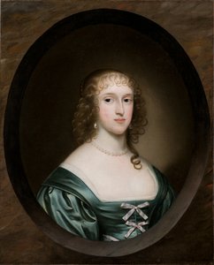Porträtt av Lady Bowyer, 1636